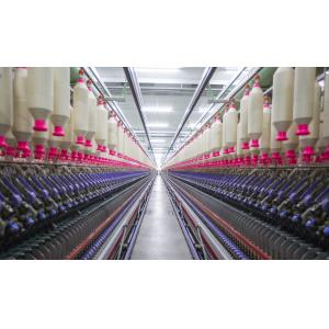 Blended Yarn / Cotton Spinning Machinery High Yield Top-Notch Components