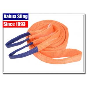 3 Tons 12ft Tow Recovery Strap With Loop Ends , 2 Hooks Recovery Truck Straps