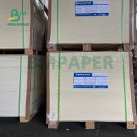 China High Bulk Natural White Uncoated Moisture Absorbing Board 1.5mm Thickness on sale