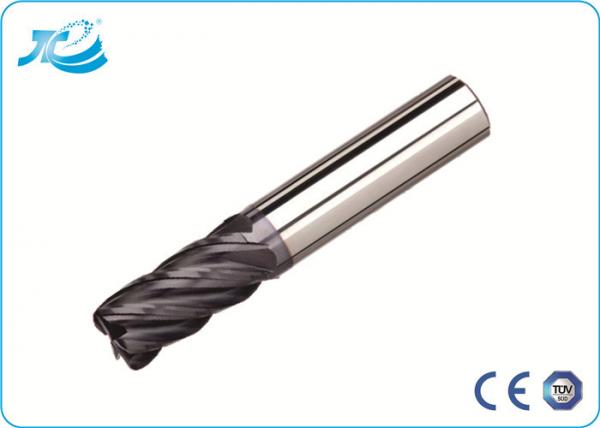 2 Flute Corner Radius End Mill Tungsten Steel for Slotting / Milling / Roughing