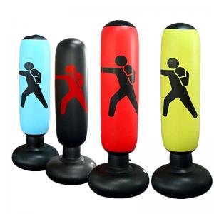 China Punching Heavy Bag,Inflatable Punching Bag Freestanding Fitness Punching Boxing Bag for Adults Boxing Target Bag supplier