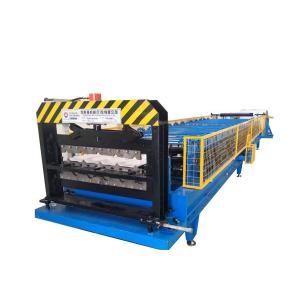 Color Steel Roof Panel Roll Forming Machine Standing Seam Forming Machine 8-12m / Min
