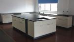 Top Quality  Lab Furniture CE Certificated Steel Laboratory Island Bench 12 feet long Lab Central Table