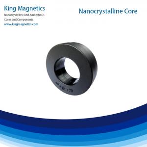 Inverter transformer toroidal nanocrystalline amorphous core