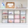 Stackable Storage Drawers,Acrylic Bathroom Makeup Organizer,Plastic Storage Bins For Vanity, Undersink, Kitchen Cabinets, Pantry, Home Organization