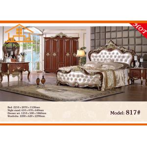 China indonesian white king classic luxury antique cheap queen oak wood bedroom dinette furniture set for sale under 500 supplier