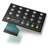 Vandal Resistant Flat Keys Illuminated Backlighting Keyboards Led Membrane