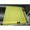 Yellow Polyester Printing Screen Mesh for Textile / Glass / PCB / Ceramic