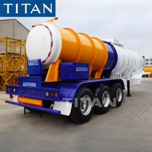 TITAN 98% sulphuric acid chemical transport tanker trailer for sale