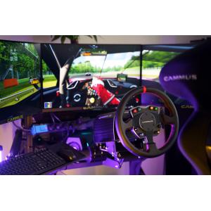 PC Rig Simulator Racing Game Machine Steer Wheel With Pedal
