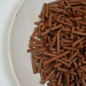 China Iron Oxide Desulfurizer with Purity ≥90% and Bulk Density 1.0-1.2g/cm3 for Gas Purification in Brown Spherical Particles wholesale