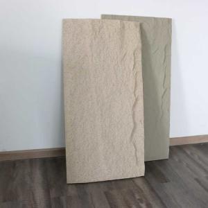 China Lightweight PU Polyurethane Stone Panel Wall Artificial Faux 1200 * 600mm supplier