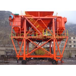 China 1500 T/H Eco Hopper Rail Mounted Red Color Environmentally Friendly supplier