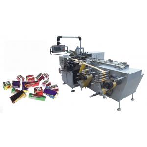 China 380V 50Hz Chocolate Foil Wrapping Machine With Strike Band And Sealing supplier