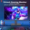 China 19” Gaming Monitor That Shines: QHD/UHD Resolution, IPS Panel & Lightning-Fast 180Hz Refresh Rate – Sleek Black Build, Space-Saving Design, Vibrant RGB Lighting, 99% sRGB Accuracy, HDMI/DisplayPort wholesale