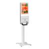 21.5 inches Android big LCD screenAdvertising Terminal with Automatic sanitizer
