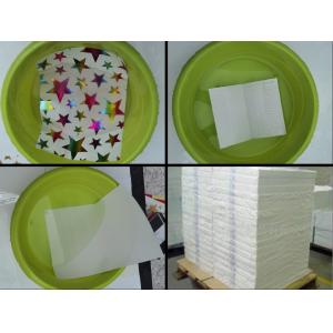 Waterproof Dye Based Stone Paper Sheets Recyclable For Packaging / Printing Books