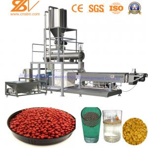 China Floating Fish Feed Pellet Making Machine Extruder Multi Functional supplier