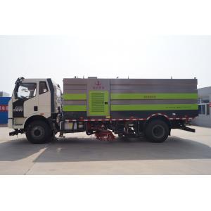 China High Efficient Special Purpose Truck , 4x2 Multifunctional Strong Power Road Cleaning Sweeper supplier