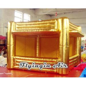 China Golden Advertising Inflatable Tent, Inflatable Booth for Advertisement supplier