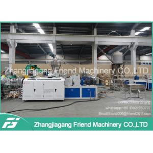 Double Screw Plastic Tube Making Machine Pvc Pipe Maker For Water Supply / Drain Pipe