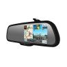 China 5" anti- secouant le moniteur de miroir de vue arrière de la navigation 1080P BT/rétroviseur mains libres de Bluetooth wholesale