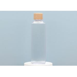 Plastic Clear Bottles BPA Free Squeezable With Disc Cap