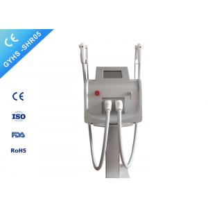 China Portable Permanent Shr Laser Hair Removal Machine With Double Handpiece wholesale