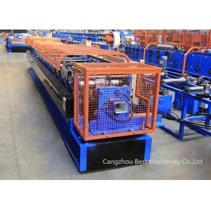 China Steel Water Pipe Roll Forming Machine Chain / Gear Box Driven System supplier