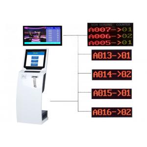 China Hospital Clinic Health Center Wired Queue Management System Queuing Kiosk with Software Calling Pad supplier