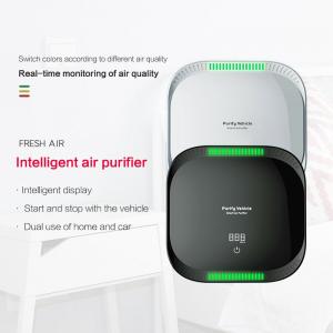 PM2.5 Display Car Air Purifier Portable Desktop Mini Room In Cars Purifying Air Pollutants USB Air Purifier