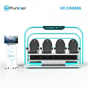 Video Game Center Virtual Cinema Machine , Wind Vr Mall Cinemas For Children