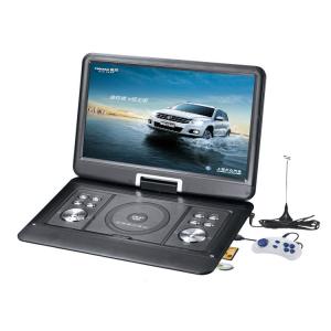 China LCD Screen Monitor Portabl DVD Game Player with Analog TV, USB, SD / MMC / MS Card Reader supplier