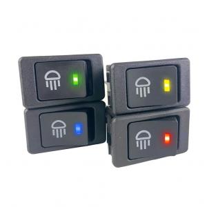 KCD4 Rocker Switch ON-OFF 2 Position 4 Pins LED 12V 35A automobile refitting fog lamp switch with light Rocker switch