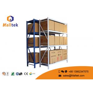 China Metal Warehouse Pallet Storage Racks Boltless Type Powder Coating Surface supplier