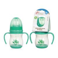 China Double Handle PP Polypropylene Baby Bottles Customized Logo on sale