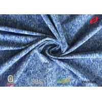 China Weft knit Rayon Viscose Brushed Polyester Spandex Fabric Twill Type For Yoga fabric on sale