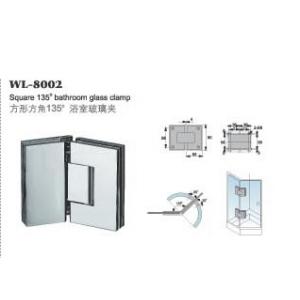 135 degree bathroom shower door stainless steel glass clamp & glass door hardware fittings WL-8002