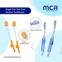 China Disposable Oral Cleaning Foam Swab Medical Suction Toothbrush on sale