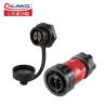 CNLINKO Outdoor Waterproof Plug and Socket 24v Power Cable 2 Pin Electrical Wire Connector Plug