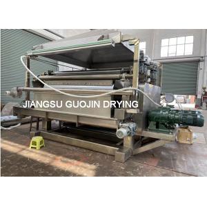 China Professional Industrial Scraper Double Drum Dryer For Active Dry Yeast supplier
