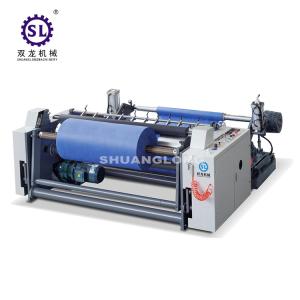 China Machine non-tissée de Rewinder de découpeuse de Faric avec l'axe simple d'enroulement supplier