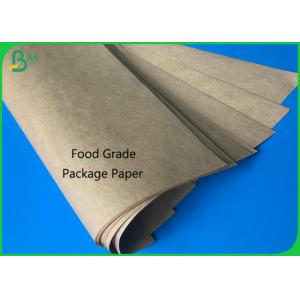 China Jumbo Roll 40g 50g Brown Kraft Food Grade Paper Roll For Street Food Wrapping supplier