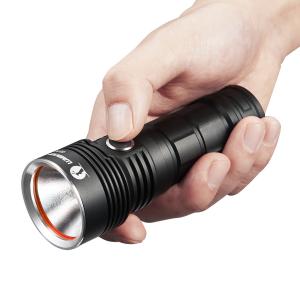 19600cd Intensity Hunting Torch Light 2m Impact Resistance With Low Voltage Indicator