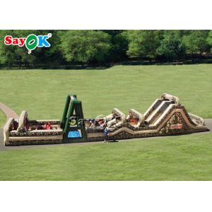 China Adult Inflatable Obstacle Course Inflatable Obstacle Course With Price, Commercial Grade Inflatable Obstacles With Slide on sale