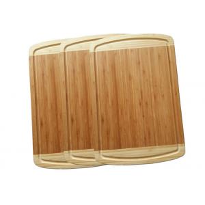 China Popular Design Bamboo Wooden Chopping Board Set For Indoor / Outdoor supplier