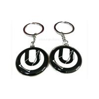 China Promotion Gift  Metal Key Ring Zinc Alloy Custom Made With Laser Logo on sale