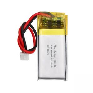 Light Rechargeable Custom Mini LiPo Battery 3.7 V 60mAh 401020