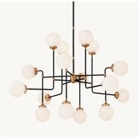 China Nickel Finish Classic Brass Chandelier with E27 Bulb Compatibility and Elegant Design on sale