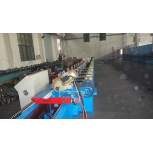 China Customize Insulated PU Roller Shutter Door Roll Forming Machine With Chain Transmission supplier